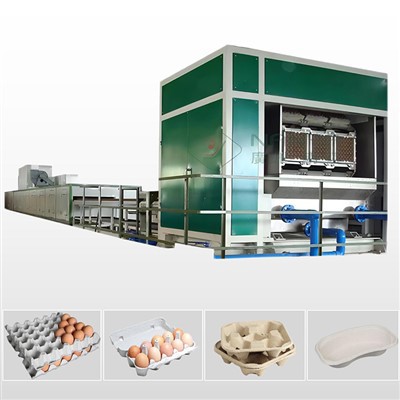 Automatic Egg Crate Molded Machine
